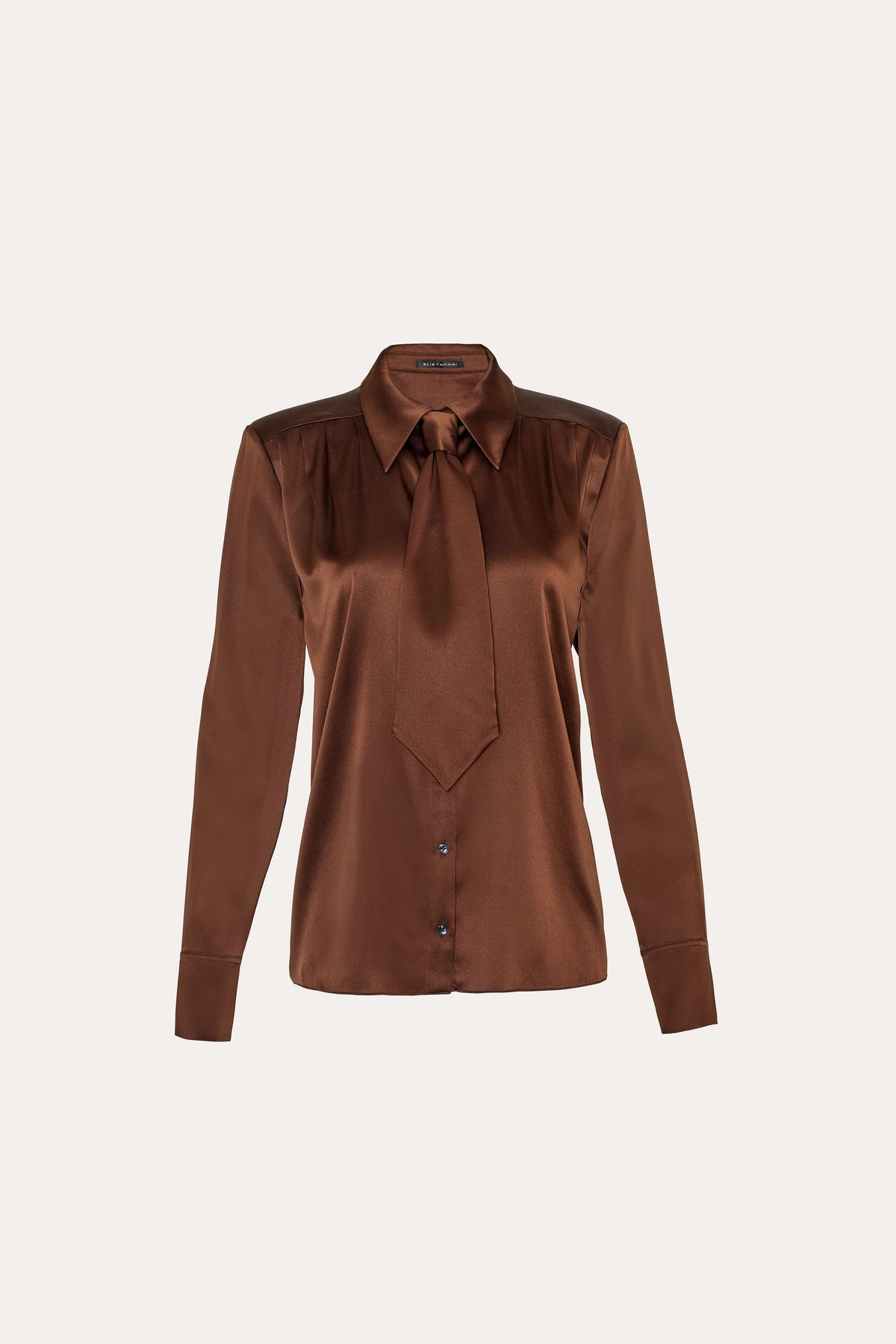 Silk Tie Button Down
