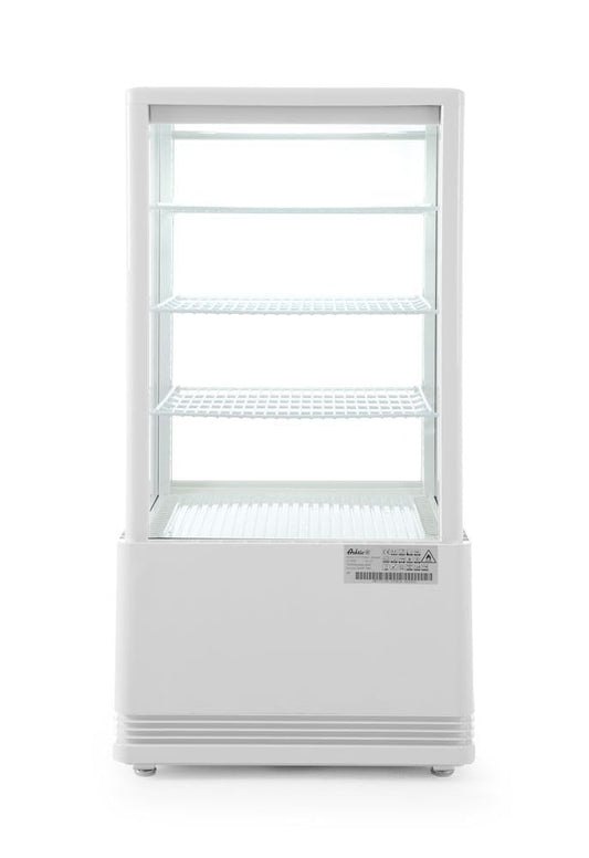 Vitrine réfrigérée, 891 mm, 68 L, 230 V, 170 W, avec éclairage LED, blanc, HENDI