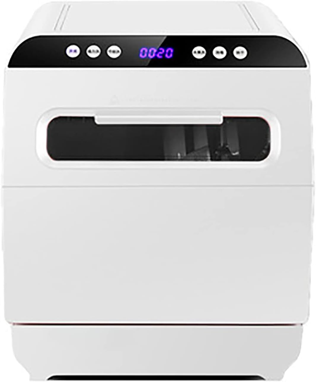 Lave-vaisselle, avec éclairage LED, compact, portable, OCMOH