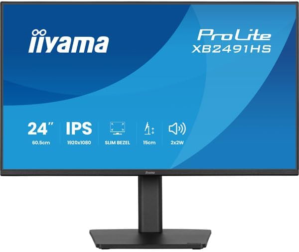 Moniteur XB2491HS-B1, 15 cm, 120 Hz, Full HD, iiyama