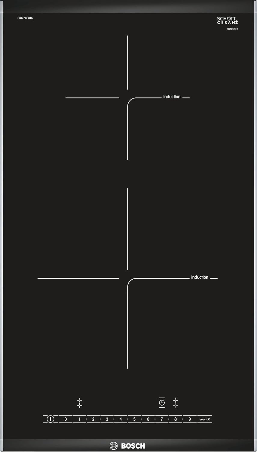 Bosch PIB375FB1E table de cuisson, 30 cm, induction