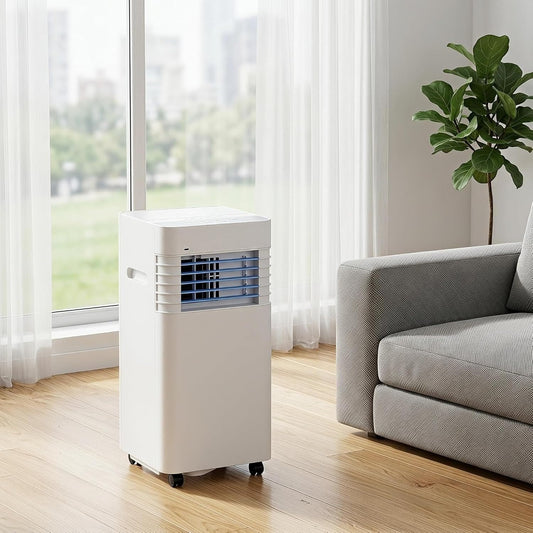 Climatiseur portable, 14000 BTU, 5050 BTU, mobile, 2 vitesses, HUANQIN