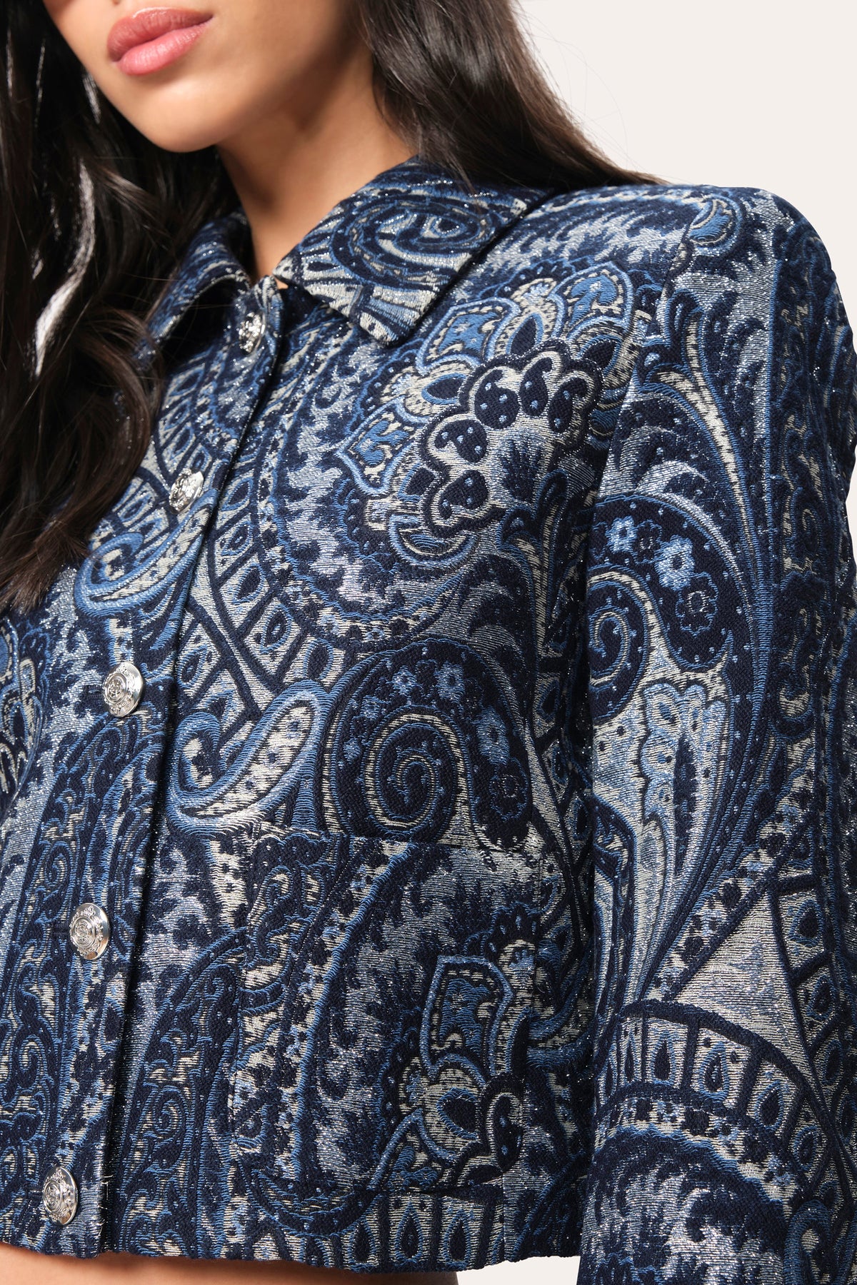 Tailored Jacquard Jacket