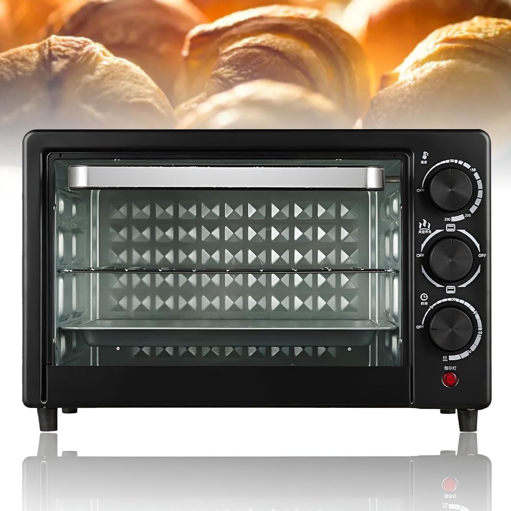 Four, 27 cm, 20 L, réglable, portable, grill, électrique, compact