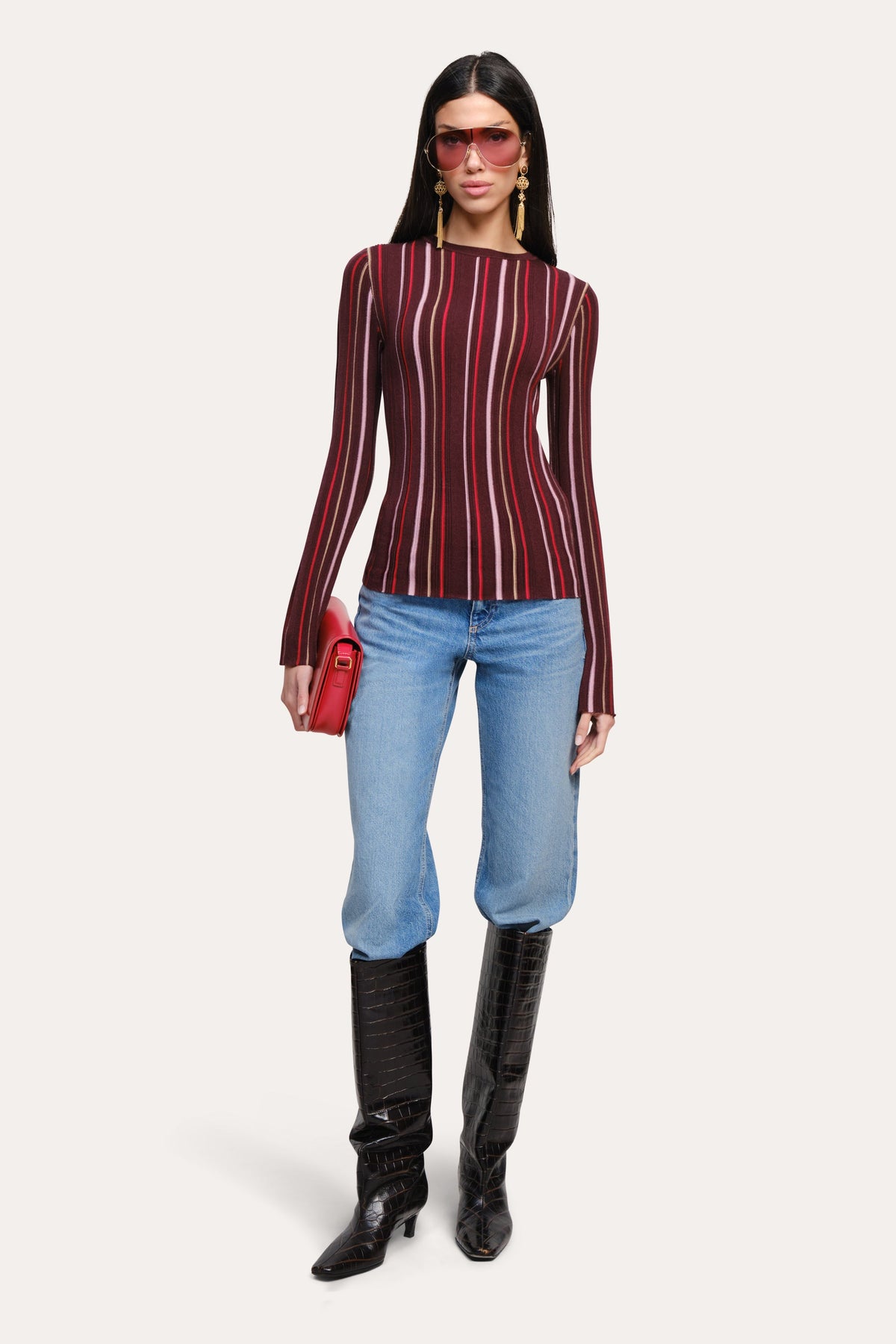 Lucia Silk Wool Top