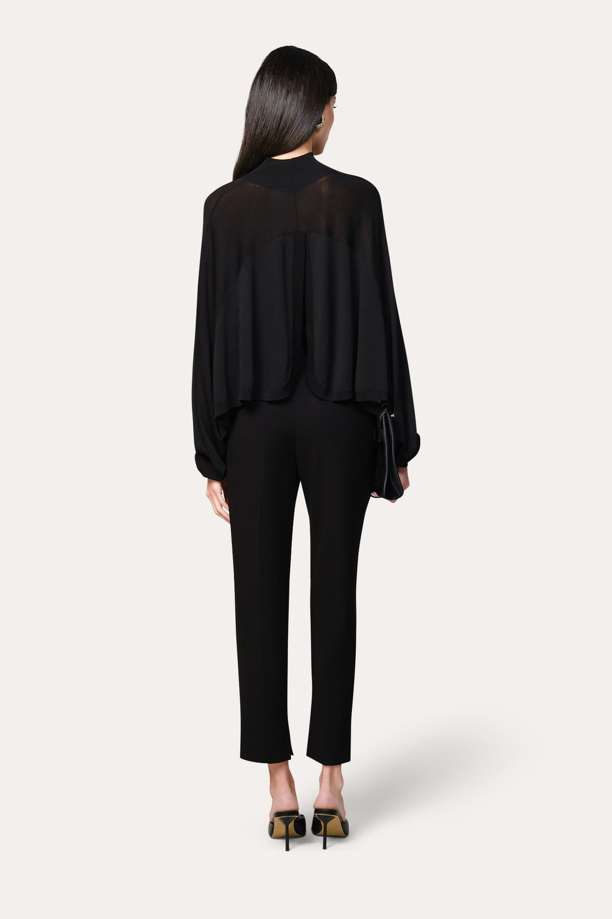 Overlay Two Piece Tube Top Sweater