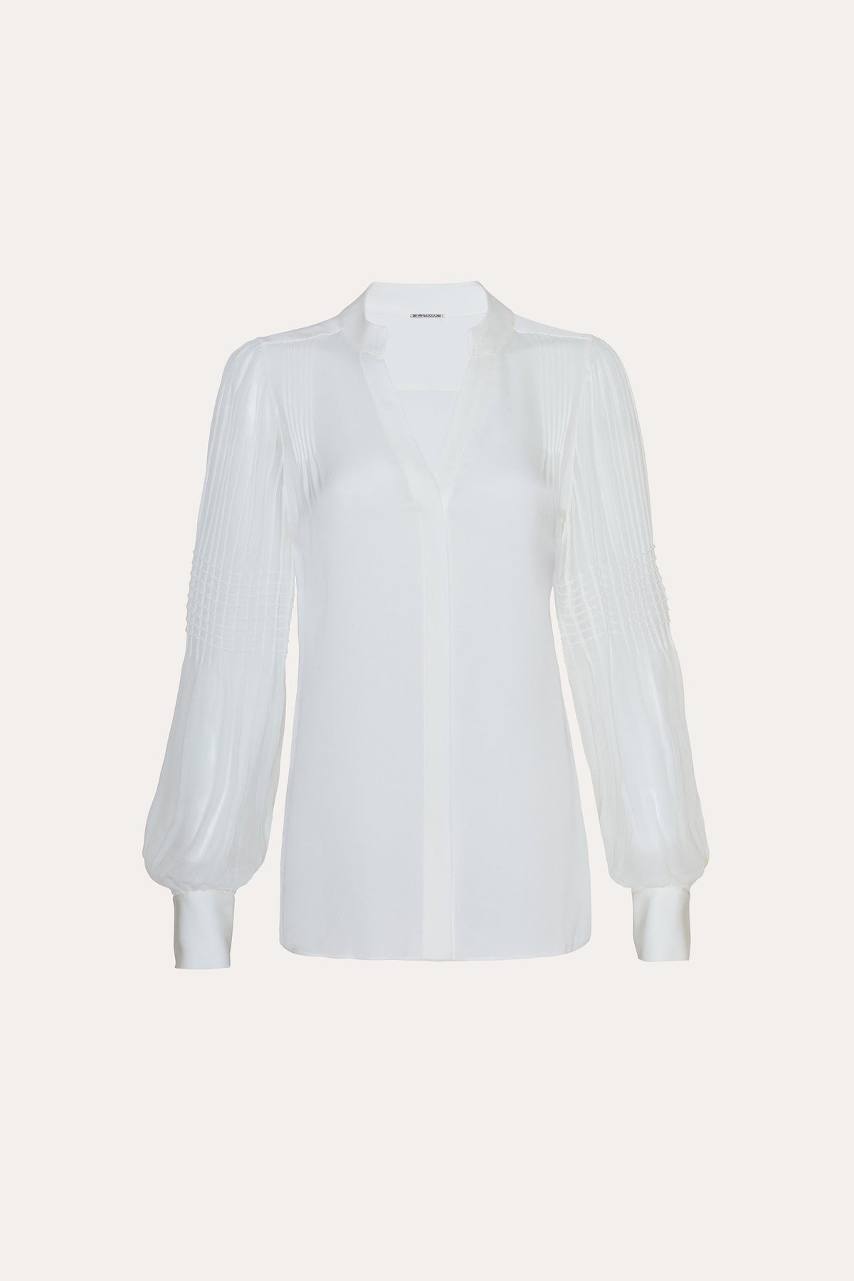 Chiffon Button Down Shirt