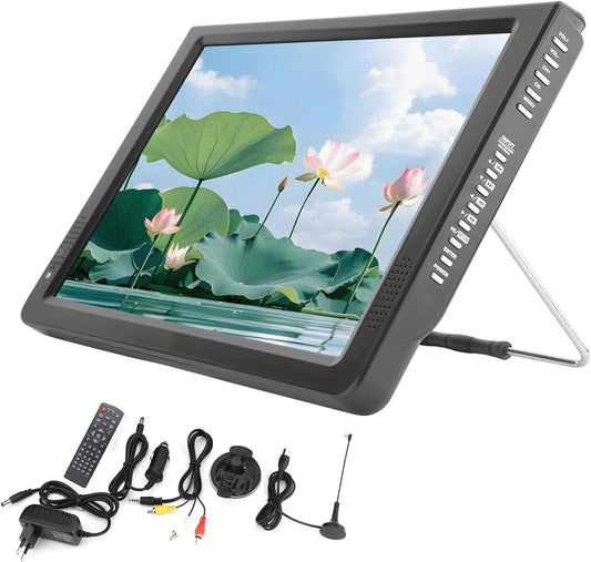 Téléviseur, 30 cm, 12 pouces, 1500 mAh, portable, Garsent