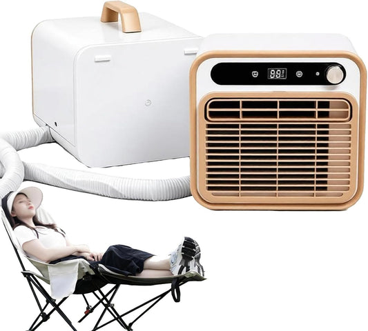 Climatiseur portable, 5000 BTU, 40 dB, 130 m³/h, avec Wi-Fi, avec télécommande, GIZMIT