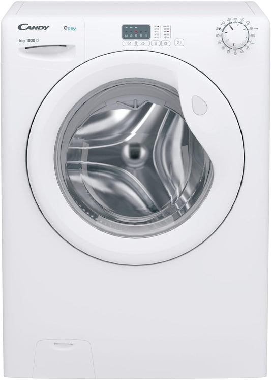 Candy EY4061DW4/1-S lave-linge, 600 mm, 6 kg, 1000 tr/min