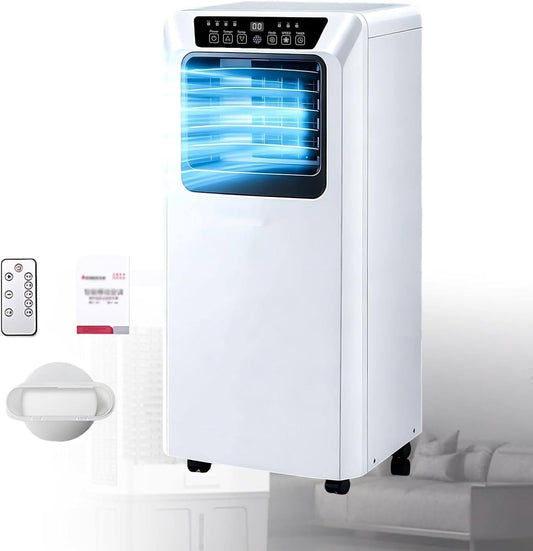 Climatiseur portable, 7000 BTU, avec télécommande, mobile, SPECIALBIEGEBUY