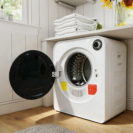 Sèche-linge, 59,5 cm, 4 kg, acier inoxydable, compact, 4 programmes, PUGSDRLY