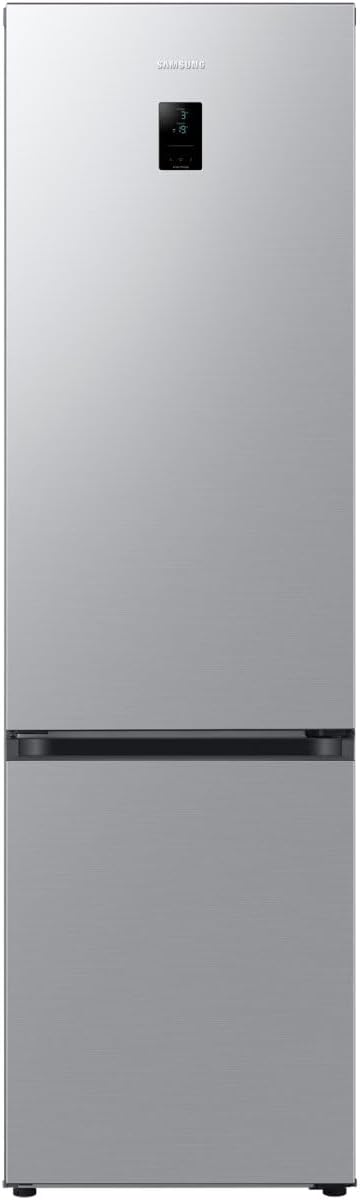 Samsung RB38C672CSA/EF réfrigérateur-congélateur, 59,5 × 203 × 65,8 cm, 390 L, No Frost, avec Wi-Fi, acier inoxydable, argent