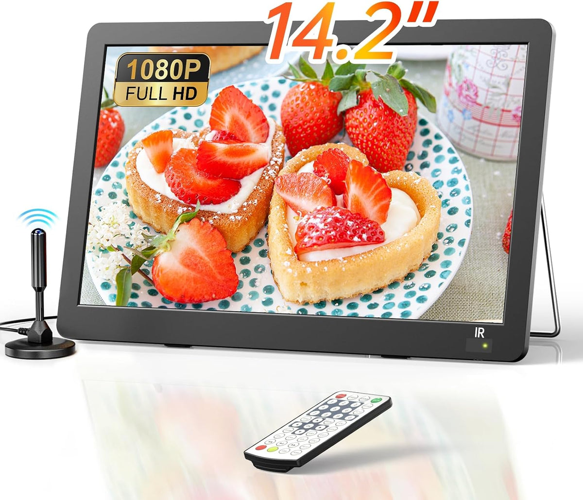 Téléviseur, 14,2 pouces, portable, Desobry