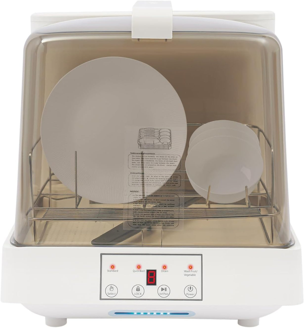 Lave-vaisselle, 800 W, 7,95 L, DAHAD