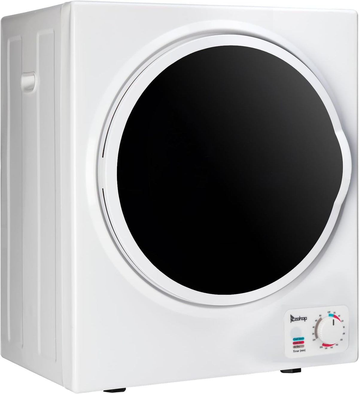 Sèche-linge ABS 850, 49,5 × 41 × 60,5 cm, 2,5 kg, acier inoxydable, blanc, compact, ROVSUN